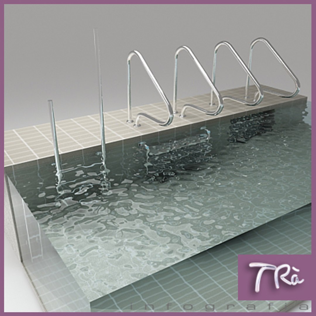 3d Swimming Pool Ladders