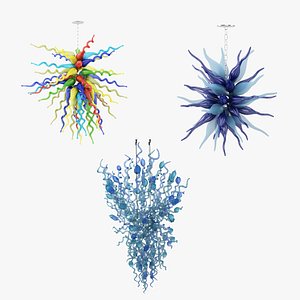 Chandelier Collection 3D model