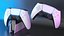 gaming controllers 3 3D model