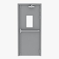 Single Fire Exit Door