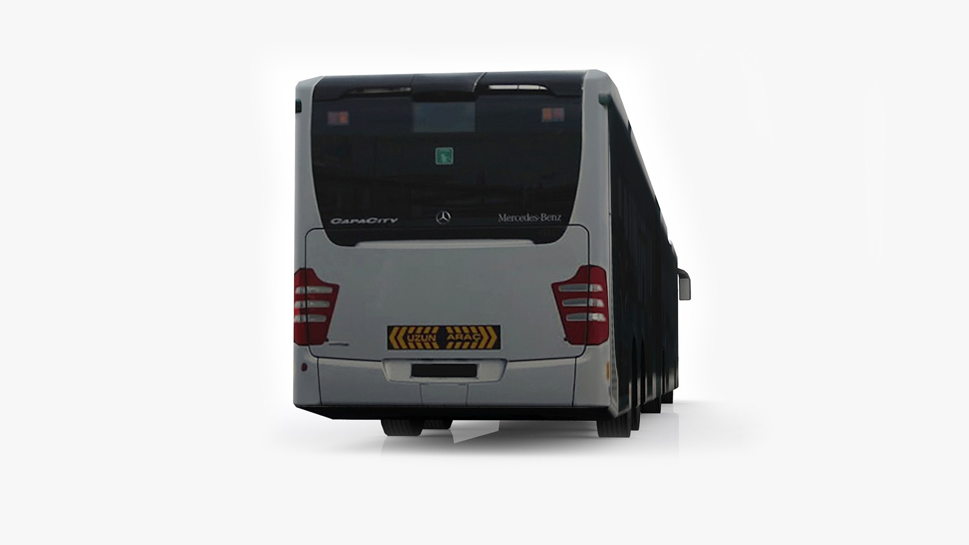 3d Model Capacity City Bus