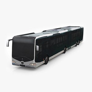 3d model capacity city bus