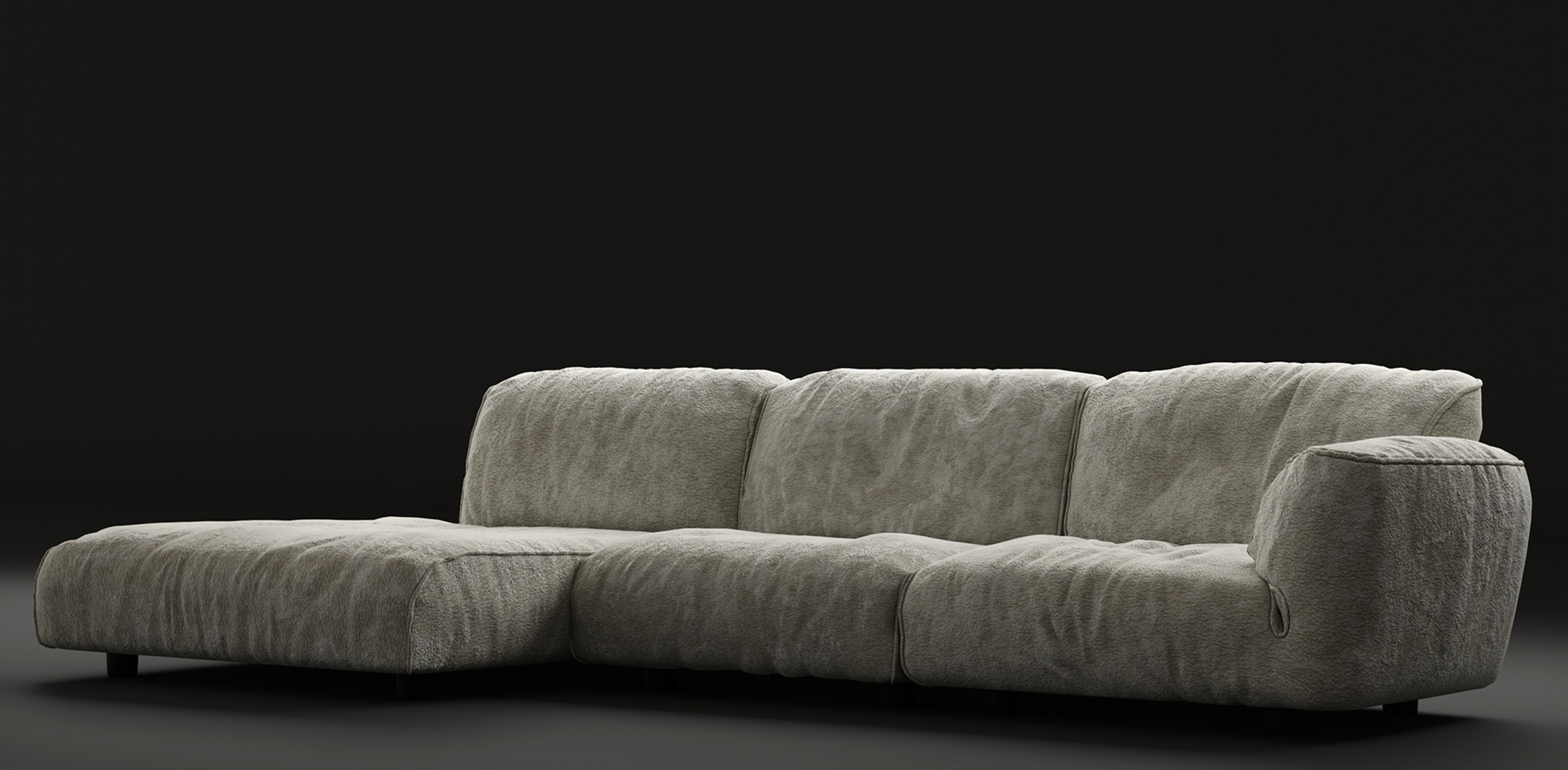 modelo 3d Sofá Grande Soffice edra - TurboSquid 1686891