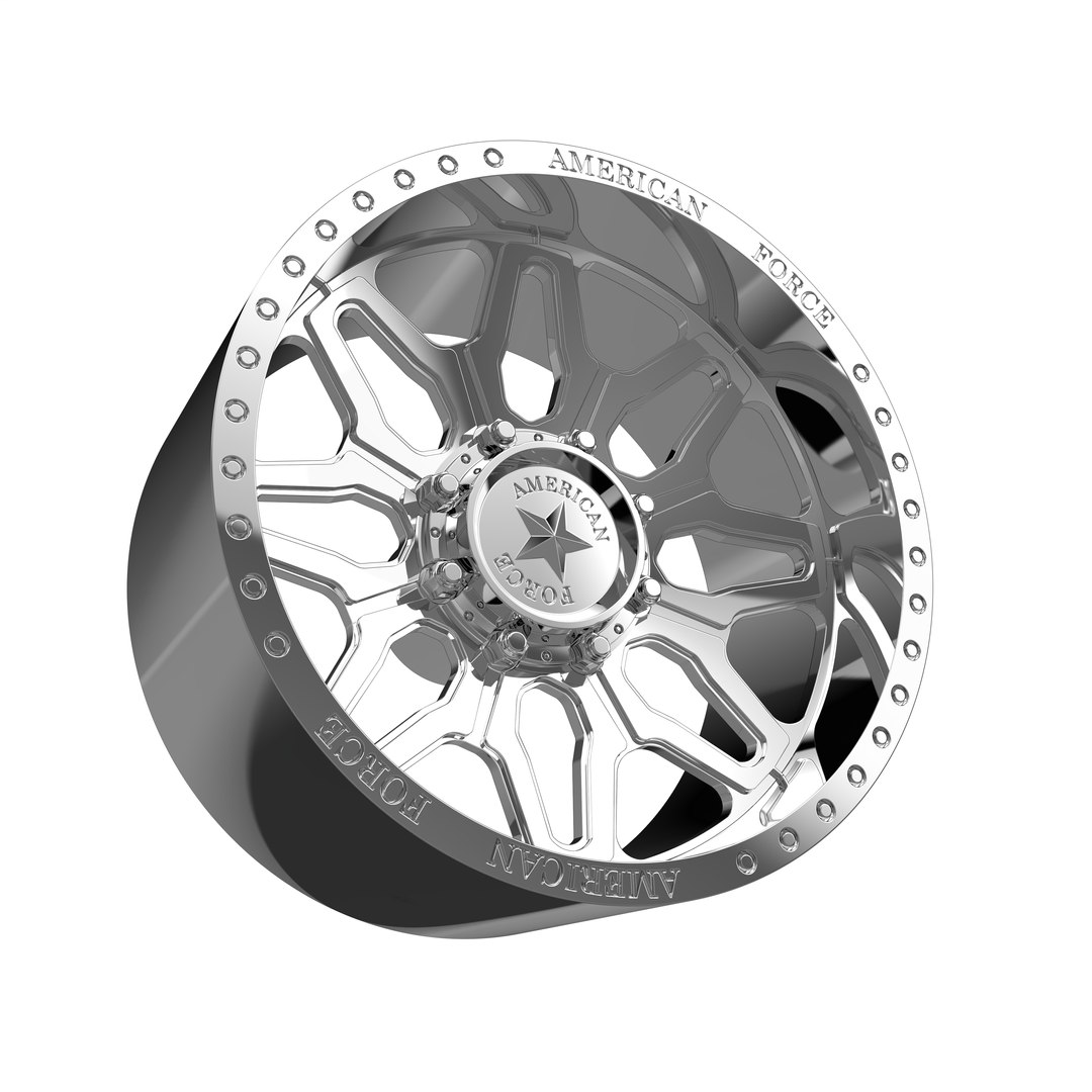 AMERICAN RACING CK01 ASSAULT CC WHEEL RIM model - TurboSquid 2147653