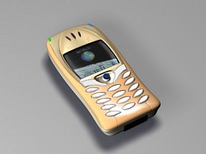ericsson mobile phone 3d model