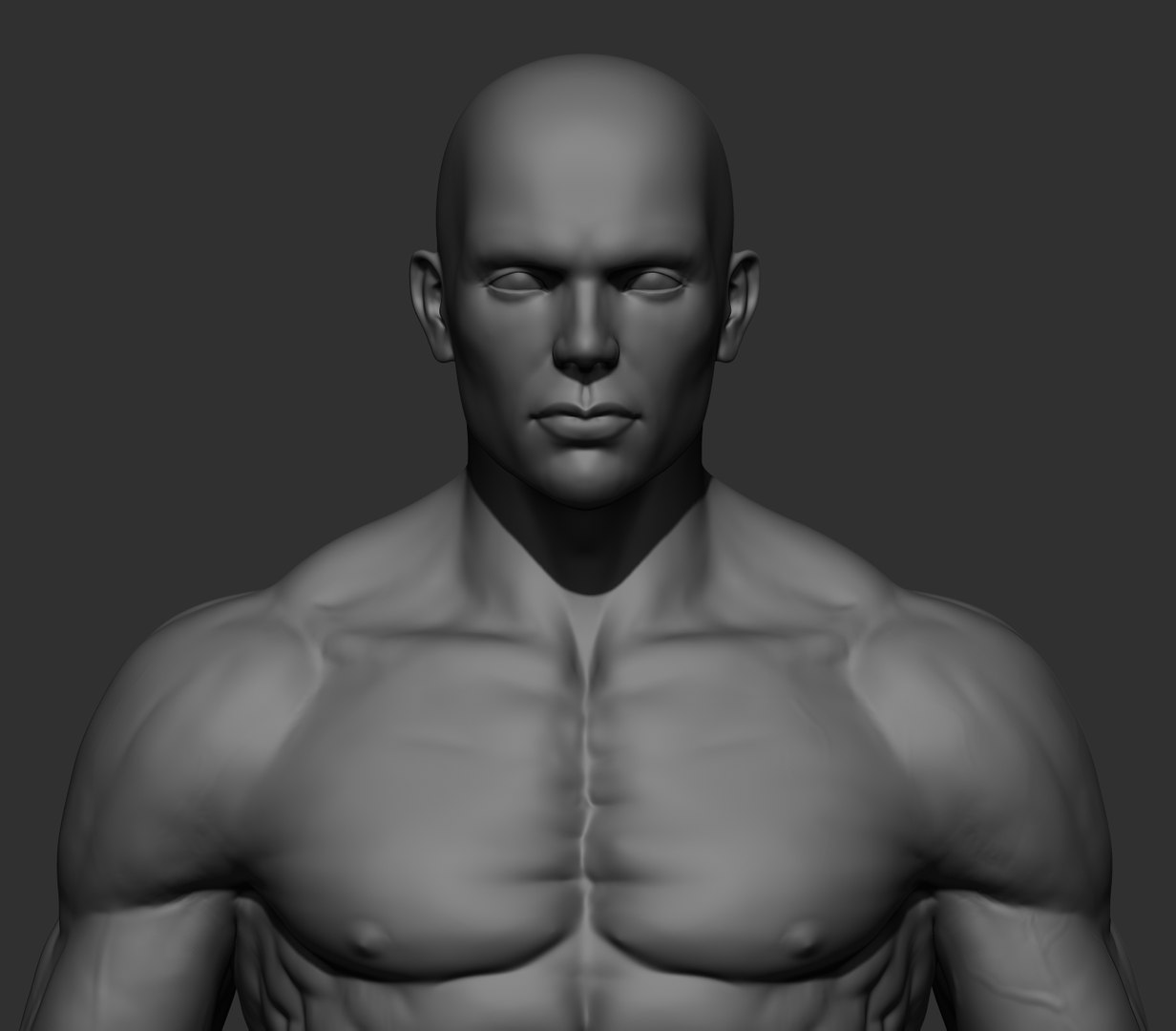 3D Model Realistic Male Full Body - TurboSquid 1797597