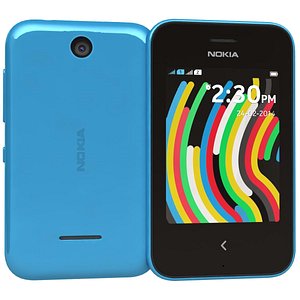 nokia asha 230 blue 3ds
