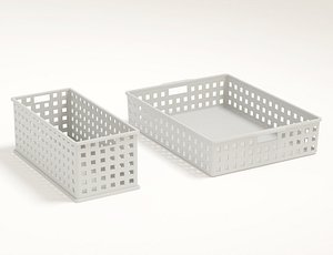 Low-Poly Plastic Tray 3D model