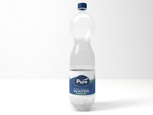 3D Water Bottle model