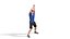 Jumping Jack Exercise Man Animation