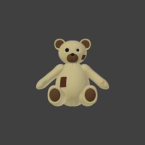 3d teddy bear