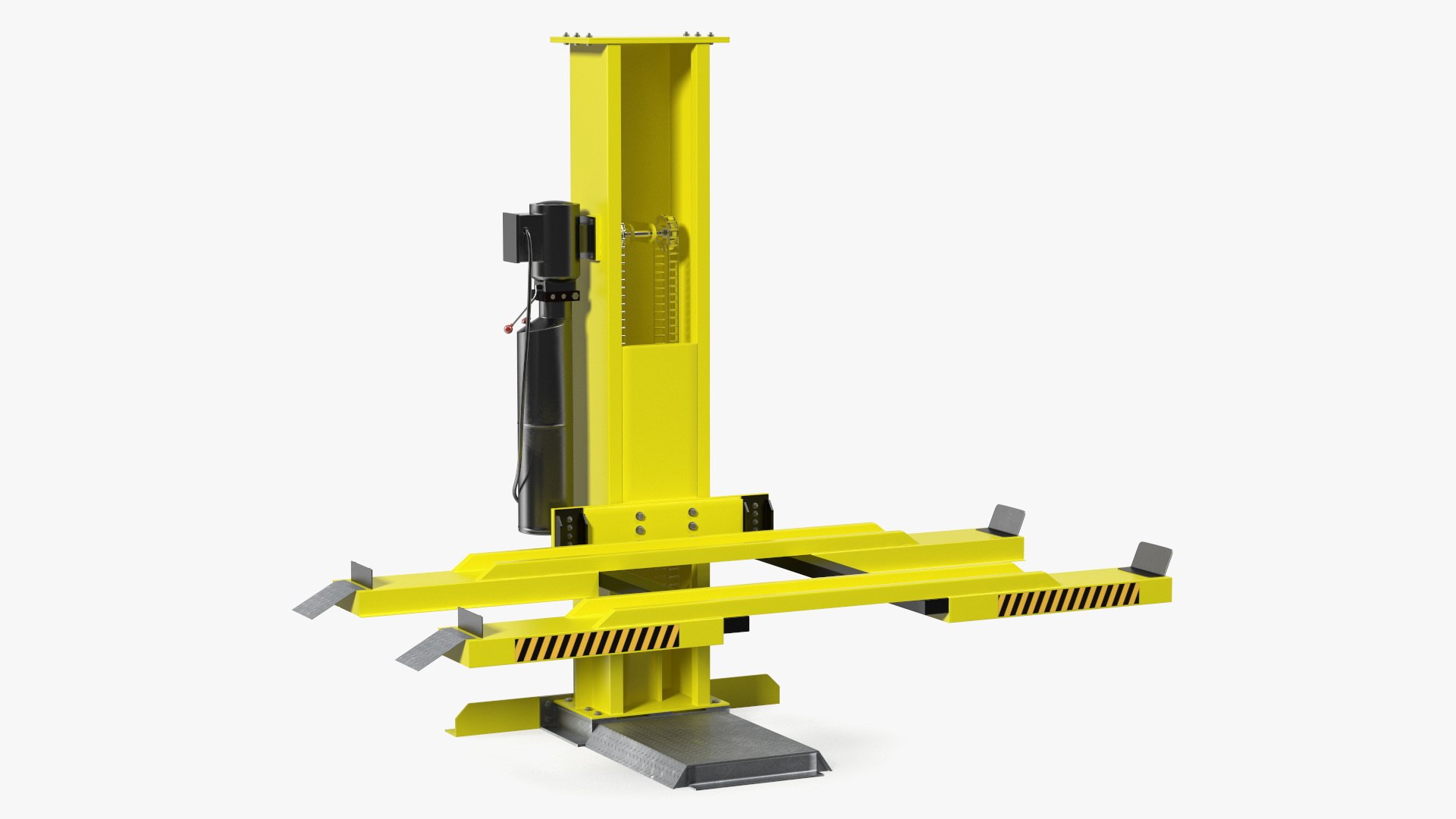 Single Post Lift 3D model preview