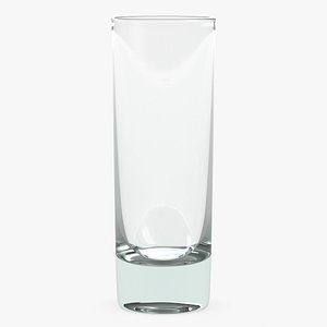 3D Long Drink Glass model