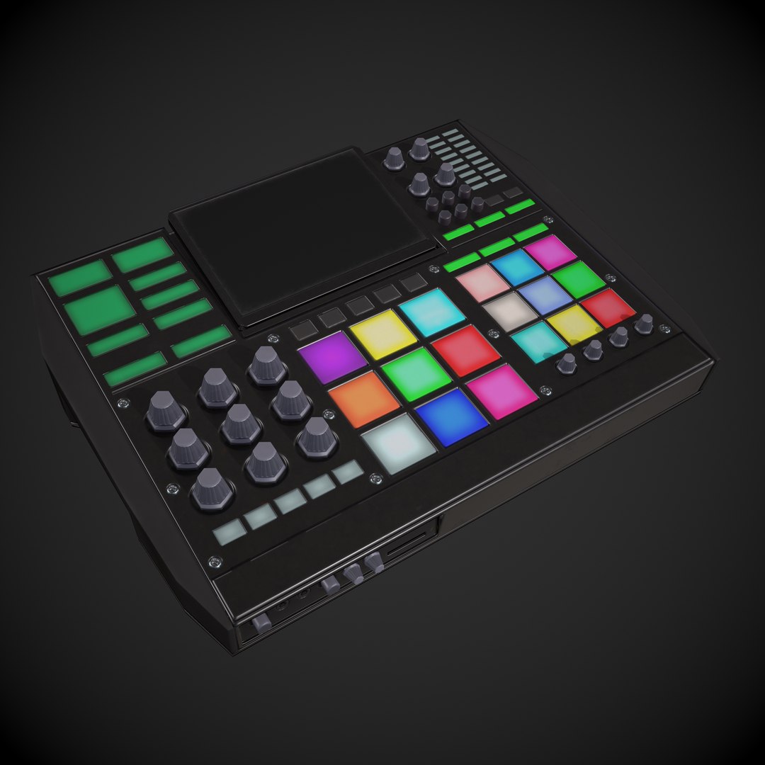 3D DJ Mixer Controller - TurboSquid 1810161