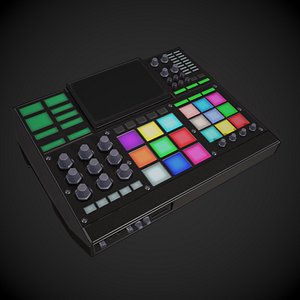 3D DJ Mixer Controller