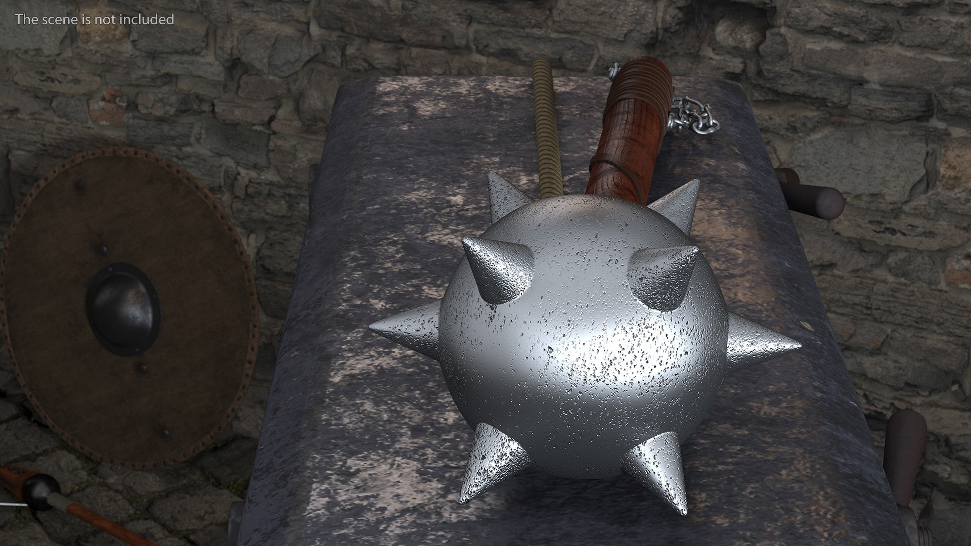 3D model Morningstar Mace https://p.turbosquid.com/ts-thumb/6d/rP1ab0/Gp/morningstarmacec4dmodel004/jpg/1685356212/1920x1080/fit_q87/4a5600cb8a5e7d5fd1fe3687e58036d4bf32e0f6/morningstarmacec4dmodel004.jpg