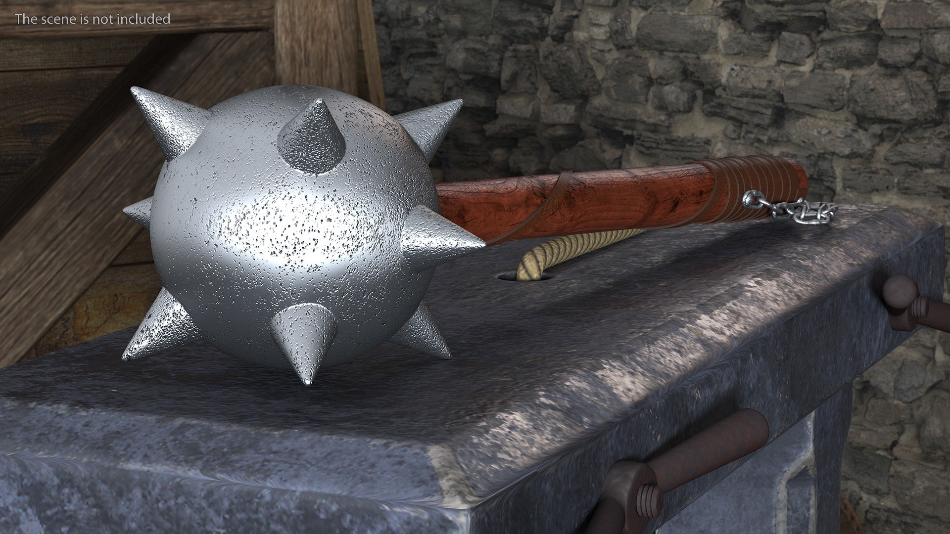 3D model Morningstar Mace https://p.turbosquid.com/ts-thumb/6d/rP1ab0/eF/morningstarmacec4dmodel003/jpg/1685356209/1920x1080/fit_q87/7ce1f12cf55c12f94a9ed94aa380ecab705a12db/morningstarmacec4dmodel003.jpg