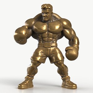 Boxer Man Trophy 1