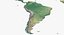 World Topographic Map v2 3D model