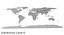 World Topographic Map v2 3D model