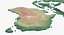 World Topographic Map v2 3D model