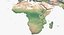 World Topographic Map v2 3D model