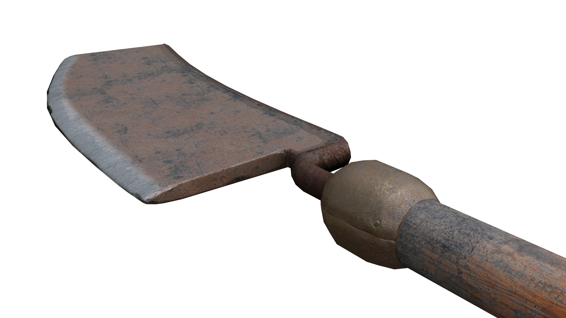 3D rusty cleaver - TurboSquid 1501364