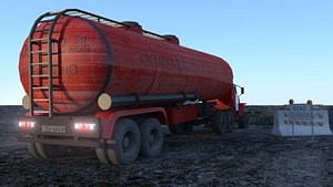 3d russian ural model