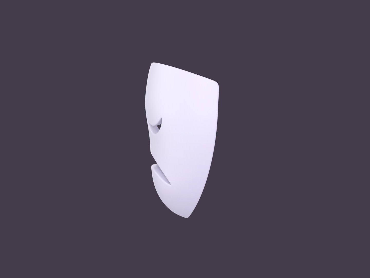 Sad Mask 3D Model - TurboSquid 2329748