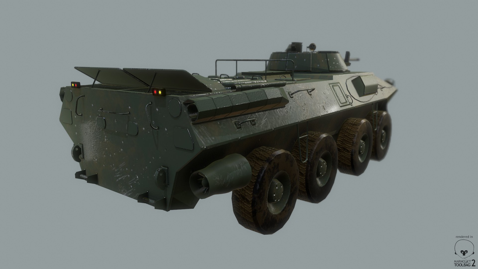 Apc Russian Btr 3D Model - TurboSquid 1662612