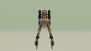3D flying dual buzzsaw skibidi