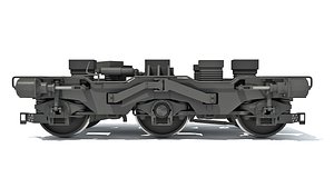 train wheels 3D model
