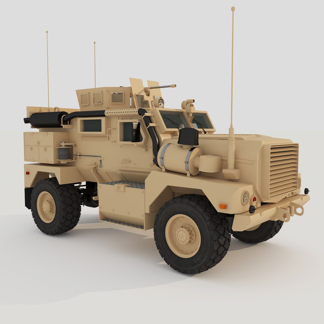 Military Mrap Cougar Interior 3D Model - TurboSquid 1596968