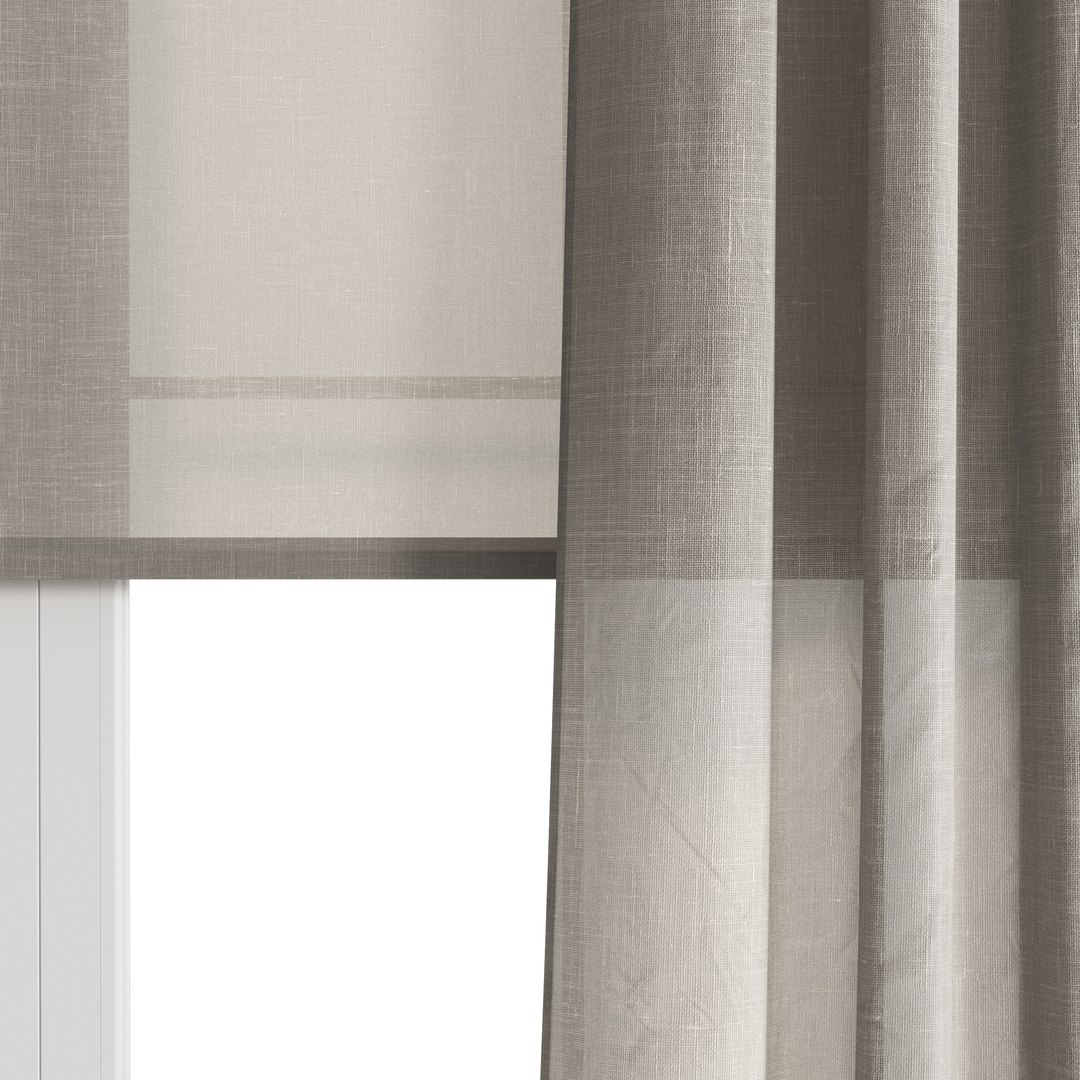 Linen Curtain with Roller Blind set 03 3D model https://p.turbosquid.com/ts-thumb/6e/JzYH3K/Tm/preview06/jpg/1739967480/1920x1080/fit_q87/92d1be9de7b082b1e60420020fbcf1a142936273/preview06.jpg