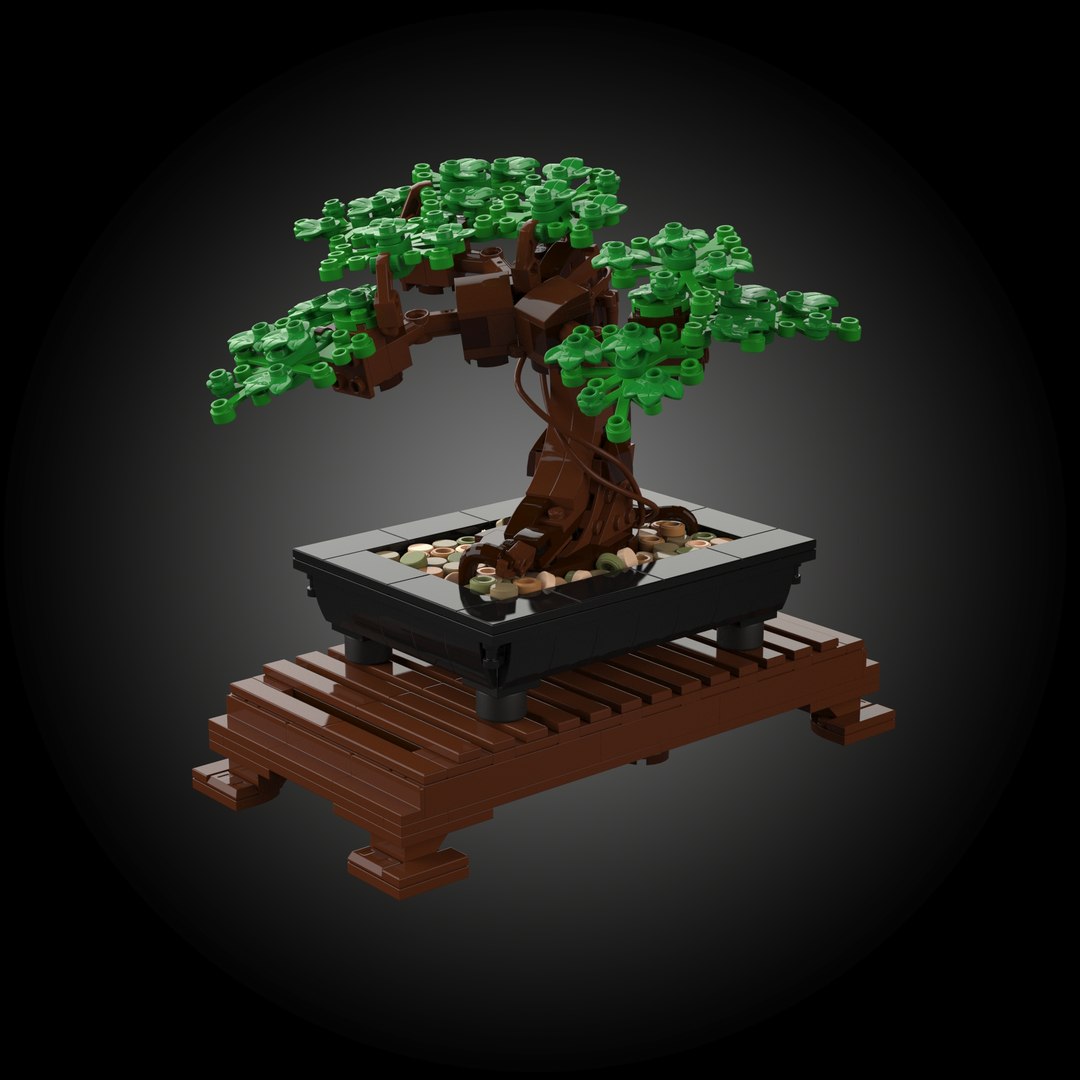 Lego 10281 - Bonsai Tree Model - TurboSquid 1823421