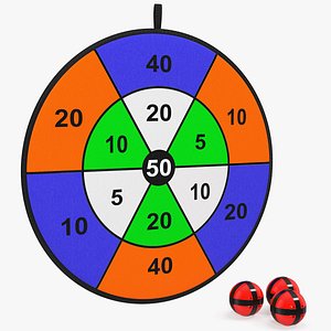 Classic Sticky Target Board Game Set