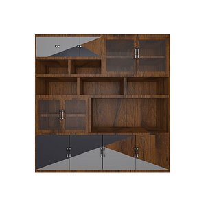 Book Shelf 3D model