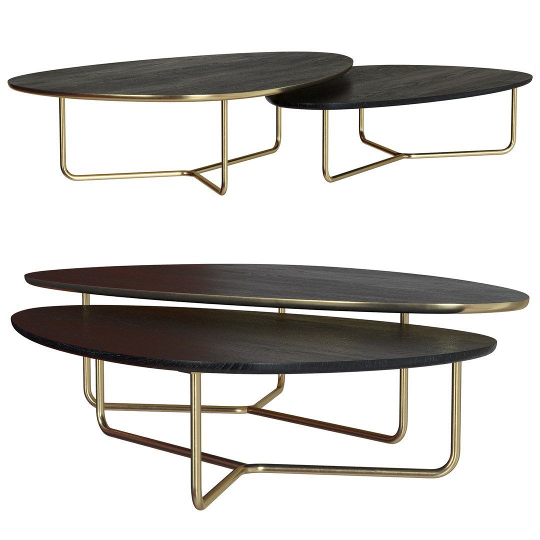 Coffee table Pollus Moveis Drop 3D model - TurboSquid 1857148