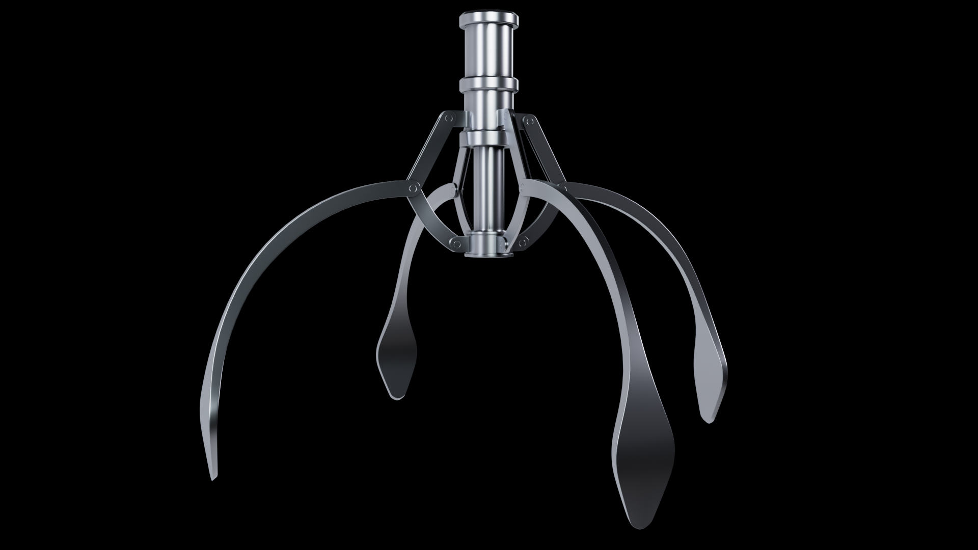 3d Metal Realistic Claw 2 With Rig Model Turbosquid 2054104