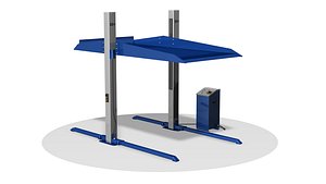 Two-tier car parking system
