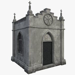 3D model old crypt