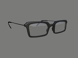 3d modern glasses model