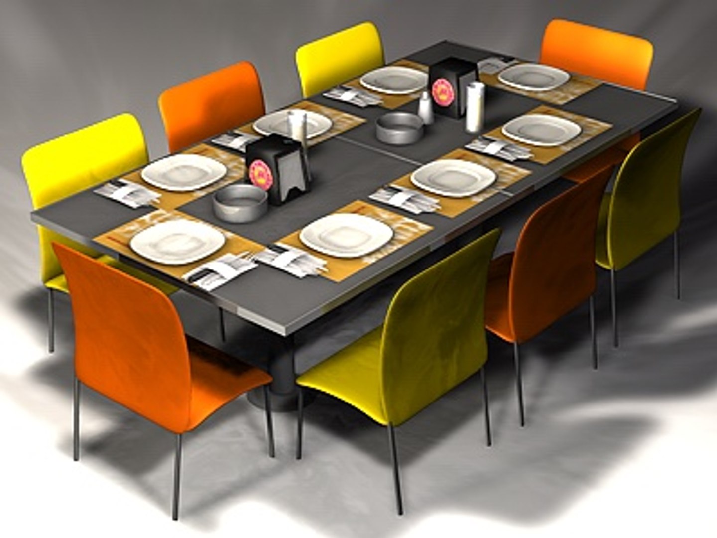 c4d table set