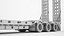 3D Drake Trailers Steerable Widener Low Loader 02 model