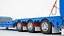 3D Drake Trailers Steerable Widener Low Loader 02 model
