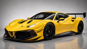 488 GTB EVO 2021 3D Model 3D