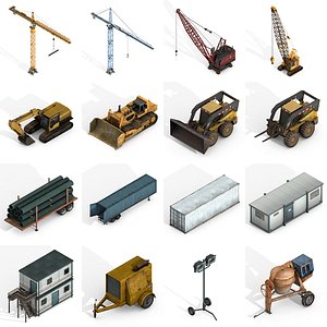 3D industrial vehicles pack
