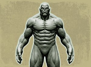 Orc character body