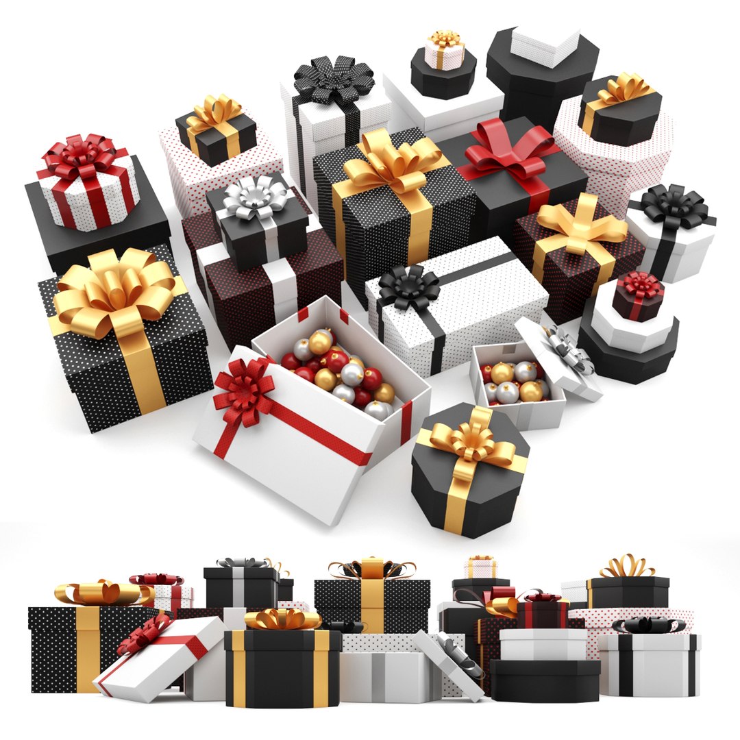 Gift Box 3D Model - TurboSquid 1931053