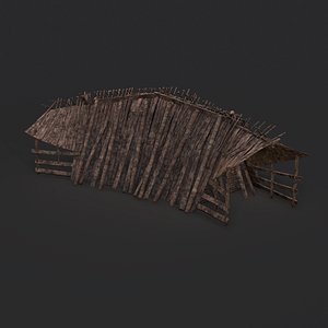 Modular Housing Hut J 3D